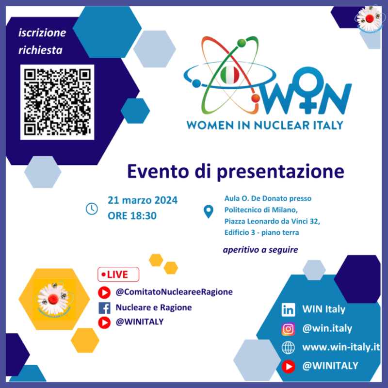 Women in Nuclear Italy si presenta!